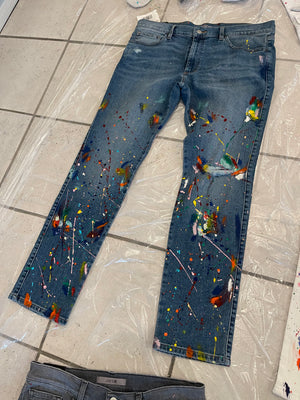 Next Level Fashion Painted Jeans and Pants