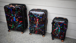 Custom Painted Luggage